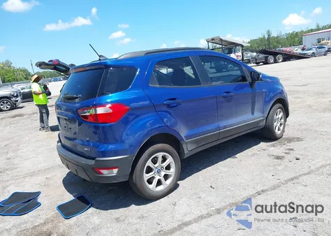 2021 Ford Ecosport Se из США, поврежденный, VIN MAJ6S3GL5MC451215